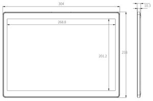 Minew 13.3 inç 6 renk ESL Bluetooth BLE 5.0 Eink ekran Epaper elektronik raf etiket akıllı etiket kapı tabela dijital sistemi - Product Image 4