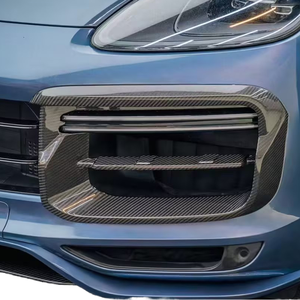 Nuevo Marco de Rejilla Delantera de Fibra de Carbono PINDUN de Alta Calidad, Estilo Turbo TKT, Reemplazo para Instalación con Tornillos 9Y0.1 - Product Image 5