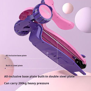 Three-<b>Wheel</b> Scooter for Kids 1-12 Years Old Baby Boys and Girls Can-Ride Slippery Car <b>Plastic</b> Material - Product Image 3