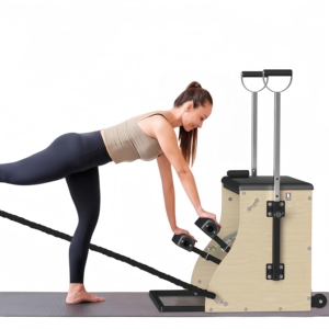Vente directe usine : Chaise Wunda Pilates en bois d'érable, Reformer Pilates, équipement de fitness pour la maison, chaise Wunda en bois - Product Image 1