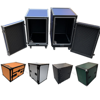 KKMARK Étui de transport antichoc coloré 6U 8U 10U 12U 14U 16U 18U 20U pour amplificateur, rack ATA, vol et route