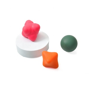 Tùy Chỉnh Mềm Silicone Cao Su Tay Nắm Bóng Cho Sức Mạnh Đào Tạo Chống Căng Thẳng Tập Thể Dục Ngón Tay Massage Bóng - Product Image 5