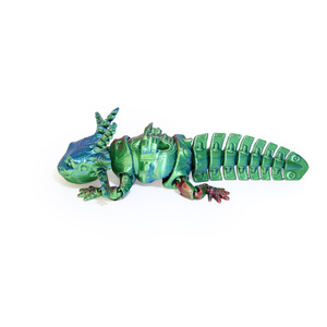 Salamandre Mecha Imprimée en 3D, Reptile Robot Articulé, Figurine Cyberpunk pour Voiture, Cadeau, Best-seller Transfrontalier - Product Image 5