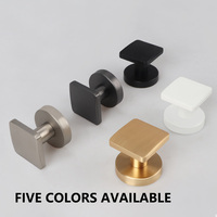 Serrure de poignée de porte invisible en alliage de zinc à face unique de luxe Serrure de porte de sécurité cachée pour chambre silencieuse intérieure