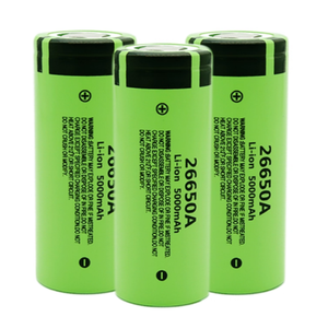 Литий-ионные цилиндрические аккумуляторы 4.2В 26650 ICR26650 для светодиодных фонарей, Li-ion батарея 26650a 5000мАч - Product Image 5