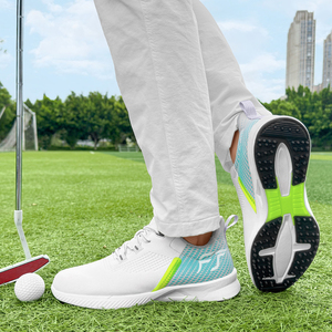 Özel yüksek kalite erkek kauçuk taban su geçirmez kauçuk <span class=keywords><strong>Golf</strong></span> ayakkabıları erkekler için spor rahat taban Mens <span class=keywords><strong>Golf</strong></span> ayakkabıları - Product Image 3