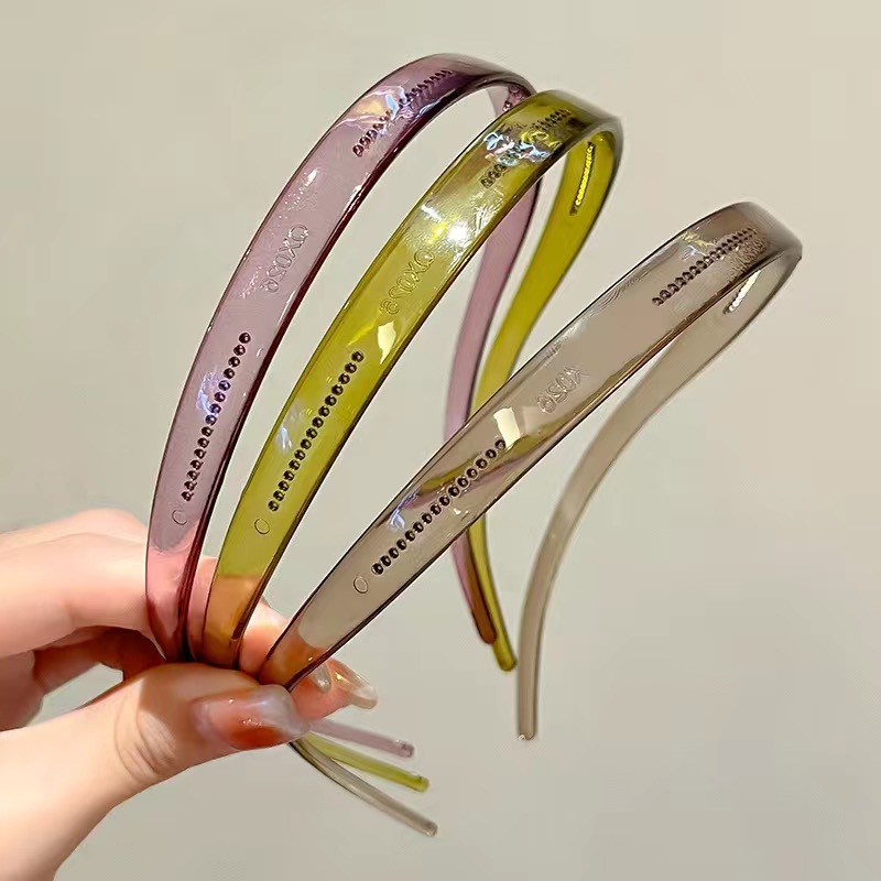 12 Stück Ultra-dünne 5 Mm Stirnbänder Mit Zähnchen – Bunte Haarschmuck-Set Für Damen, Mädchen & Teenager