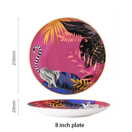 Plaque de 8 pouces de style B
