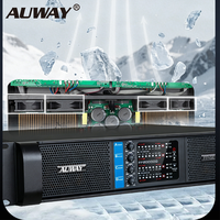 Amplificateur numérique professionnel de classe TD 2U Auway, 2 canaux, 8 ohms, métal FP20000Q