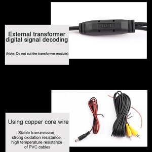 <b>Car</b> Rear View <b>Camera</b> Night Vision <b>Reversing</b> Auto Parking <b>Camera</b> IP68 Waterproof CCD LED Auto Backup <b>Camera</b> Monitor HD Image - Product Image 5