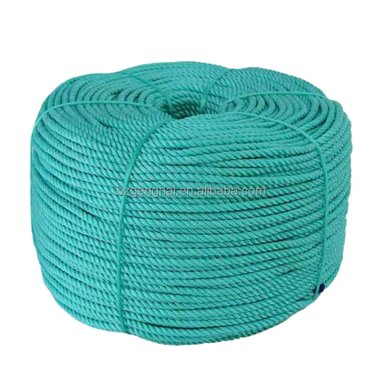 Factory sale Multi diameter 3 Strand Twisted Polyethylene PE Fishing Rope