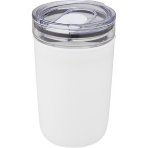 Bicchiere in vetro bicchierino da 420 ml con Design ecologico in plastica riciclata per pareti esterne - Product Image 1