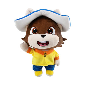 Peluche personalizado de animal, figura de peluche suave para regalos y uso promocional - Product Image 1