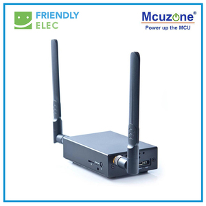 Boîtier en alliage de tôle NanoPC T4 compatible ELEC avec antennes optionnelles pour ordinateur monocarte - Product Image 5