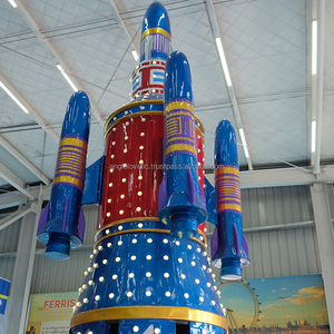 Attraction commerciale équipement de terrain de jeu pour enfants auto-contrôle tour en avion à vendre - Product Image 5