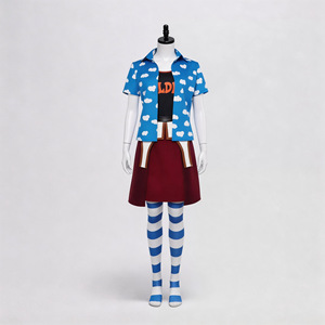 Disfraz de Ms. Golden Week para mujer, disfraz de anime, top, falda, leggings, talla adulta - Product Image 2