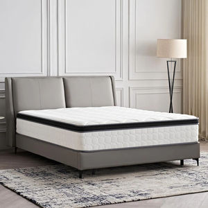 Matelas en mousse compressée taille Queen 30 cm d'épaisseur Écologique Faible MOQ 1 pièce Chine Guangzhou Foshan Meubles Hôtel Villa - Product Image 6
