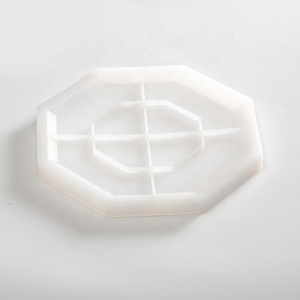 Molde geométrico antiadherente para maceta de plantas suculentas, molde de silicona para jarrón de cemento - Product Image 5
