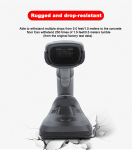 Ds2208 2D USB giao diện cầm tay có dây Imager CCD QR mã <span class=keywords><strong>Scanner</strong></span> cho ngựa vằn chính hãng thương hiệu màu đen - Product Image 2