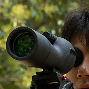 대상 조류 관찰을 위해 삼각대가 있는 BAK4 프리즘 및 FMC 렌즈 코팅 단안경으로 25-75x60 스포팅 스코프 - Product Image 2
