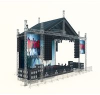 Matériel de décoration de scène en treillis, Scène de spectacle télévisé, Scène de spectacle