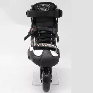 Patines Profesionales para Adultos Ruidongle, Diseño en Blanco y Negro, <span class=keywords><strong>Ruedas</strong></span> <span class=keywords><strong>de</strong></span> PU, Marco <span class=keywords><strong>de</strong></span> Aleación <span class=keywords><strong>de</strong></span> Aluminio, Patines <span class=keywords><strong>de</strong></span> Fibra <span class=keywords><strong>de</strong></span> <span class=keywords><strong>Carbono</strong></span> - Product Image 3