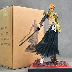 Figurine PVC Guerrier Shinigami Anime, Modèle de collection Ichigo en forme d'armure, Ornement de présentation de personnage d'anime non officiel - Product Image 1