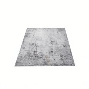 พรมปูพื้นลายเรขาคณิต ขนาด 5x7 ฟุต รูปทรงสี่เหลี่ยมผืนผ้า ขนสั้น ผลิตจากโพลีเอสเตอร์ ไม่หลุดร่วง ทนต่อการขีดข่วน เหมาะสำหรับสำนักงาน ห้องนอน ห้องรับประทานอาหาร และห้องนั่งเล่น - Product Image 1