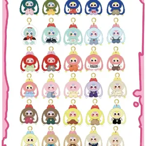 Sangle de téléphone pour bébé Série mystère Jouets en peluche doux Cadeau de collection pour filles Mini boîte aveugle en vinyle Jouet - Product Image 5