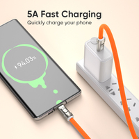 Câble de données USB C vers USB C en alliage de zinc 240W, vente flash, 4 en 1, charge rapide Type C pour iPhone Samsung