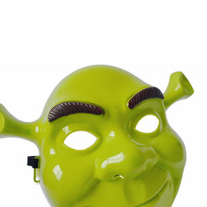 <span class=keywords><strong>Masque</strong></span> de <span class=keywords><strong>Shrek</strong></span> en plastique pour enfants, déguisement de fête d'Halloween, vente en gros d'usine, pas cher - Product Image 4
