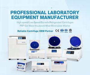 Centrifugeuse d'hématocrite de laboratoire clinique portable DTLSTAR avec écran LCD, petite centrifugeuse de sang pour usage clinique - Product Image 5