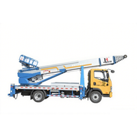 Chine JIUHE 28m 32m 36m 38m 45m 65m Camion-échelle en aluminium, Nacelle élévatrice, Élévateur mobile, Prix usine