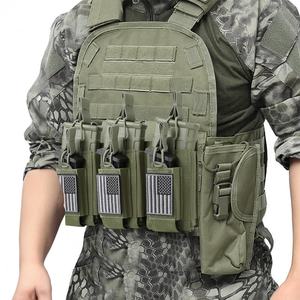 Open Top Single/Double/Triple Molle Mag Pouch for 5.56mm 9mm <b>Magazines</b> Mag Pouches <b>Holder</b> - Product Image 2