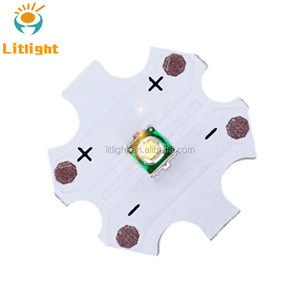 Puce LED UV 3535 365nm/395nm-Base céramique, 3W haute puissance 370nm 375nm 380nm 390nm 395nm 405nm 410nm 420nm White Board UVA LED - Product Image 6