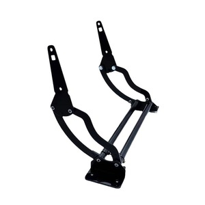 Mecanismo de Silla de Acero de 400 mm de Largo, Herraje Manual Reclinable para Ajuste de Asiento de Sofá, Diseño Moderno Negro - Product Image 2