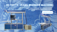 ARGUS 3D Textile Jeans Logo Laser Machine de Gravure 100W CO2 Prix Spécial Jeans & Glass Industries Supports DXF Format
