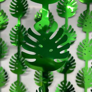 Tenda da pioggia decorativa hawaiana tema foresta decorazione festa atmosfera sfondo foglia di tartaruga tenda foresta <span class=keywords><strong>serie</strong></span> foresta - Product Image 6