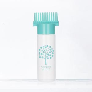 Bouteille d'huile de cheveux nus Offre Spéciale avec peigne personnalisé 6 <span class=keywords><strong>oz</strong></span> 100 ml 180 ml peigne bouchon de bouteille peigne de racine - Product Image 6