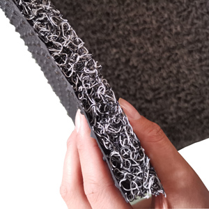 PVC Cuộn Dây Đôi Hỗn Hợp Màu Xe Mats Với Spike Ủng Hộ - Product Image 2