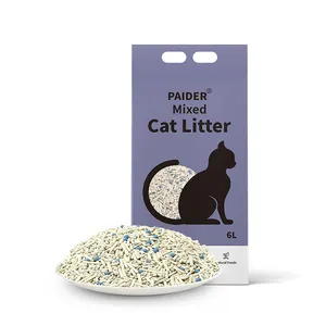 OEM Manufacturers 100% Natural Sodium Cat Sand Lemon Scent Strong Dust Free Clumping Premium Bentonite Tofu Cat Litter