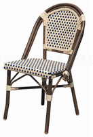 Chaises de café légères de style parisien, chaise incassable, restaurant en plein air