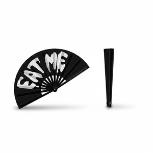 Éventail pliant personnalisé en bambou, peint à la main, avec logo imprimé, pour décoration de <span class=keywords><strong>mariage</strong></span>, promotionnel en gros - Product Image 1