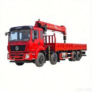 Camión Grúa Hidráulica Dongfeng 8X4 de 14 y 16 Toneladas con Grúa Telescópica Montada - Product Image 1
