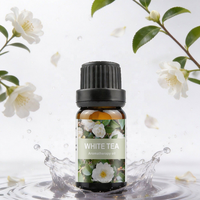 En stock – Huile essentielle de thé blanc biologique à base d'eau végétale 10 ml – Spécifique pour diffuseur