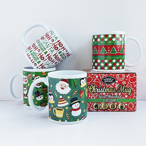 Mug de Noël 11oz en céramique, compatible micro-ondes, cadeau de fêtes - Product Image 2