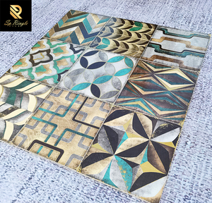 Azulejos de Cerámica Marroquíes con Diseño Floral para Paredes <span class=keywords><strong>y</strong></span> Pisos de Cafeterías - Product Image 5