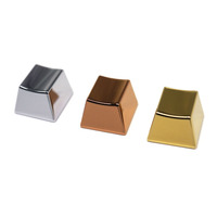 Metal Keycaps Custom CNC Machining Part Mechanical Keyboard Keycap Aluminium Anodized Keycap