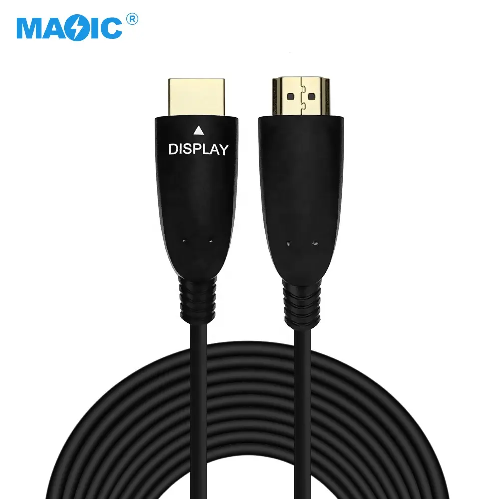 New Active 8K HDMI 2.1 60Hz Optical Fiber Audio& Video HDMI 8K Cable Gold Plated Ultra High Speed 48Gbps HDMI Audio Cables