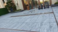 TY Shandong Granit Gris Blanc Naturel Écologique Moderne, Petite Dalle Brossée, Solution Complète pour Plans de Travail de Cuisine de Villa et de Parc